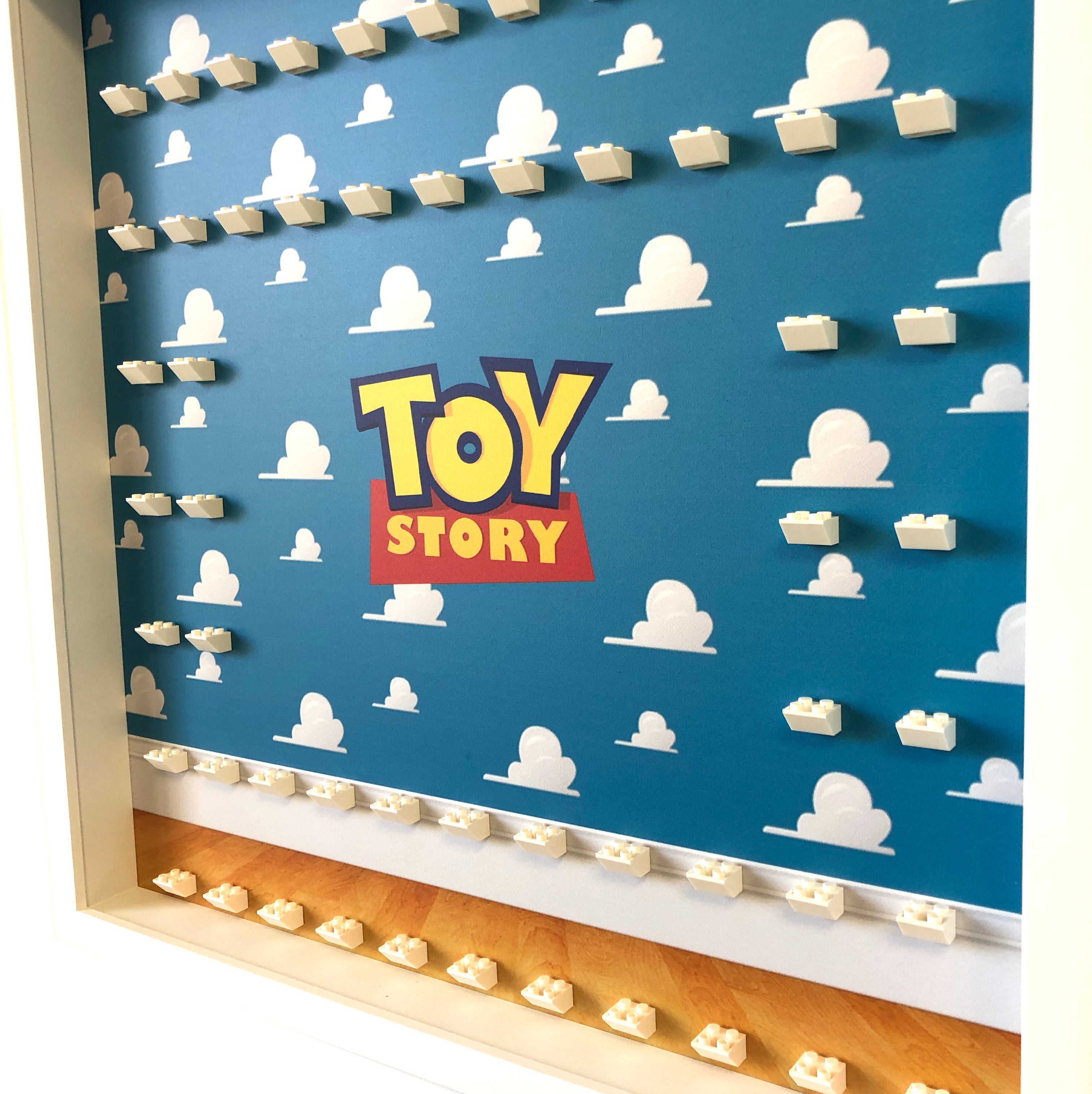 Large Frame for Lego® Toy Story Minifigures - Perfect Display Case for Collectors & Kids' Room Decor