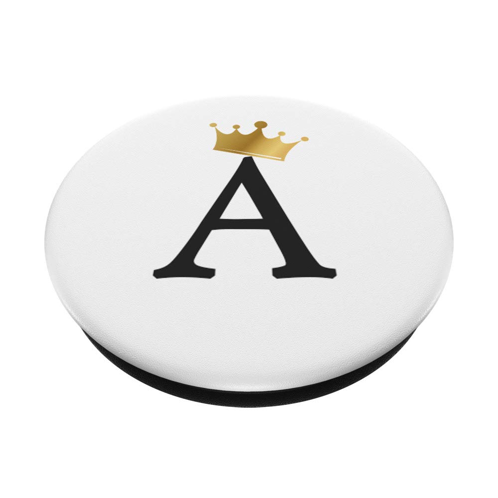 White PopSockets PopGrip: Swappable Phone & Tablet Stand with Strong Adhesive - Perfect for Watching Videos, Gaming & Hands-Free Calls