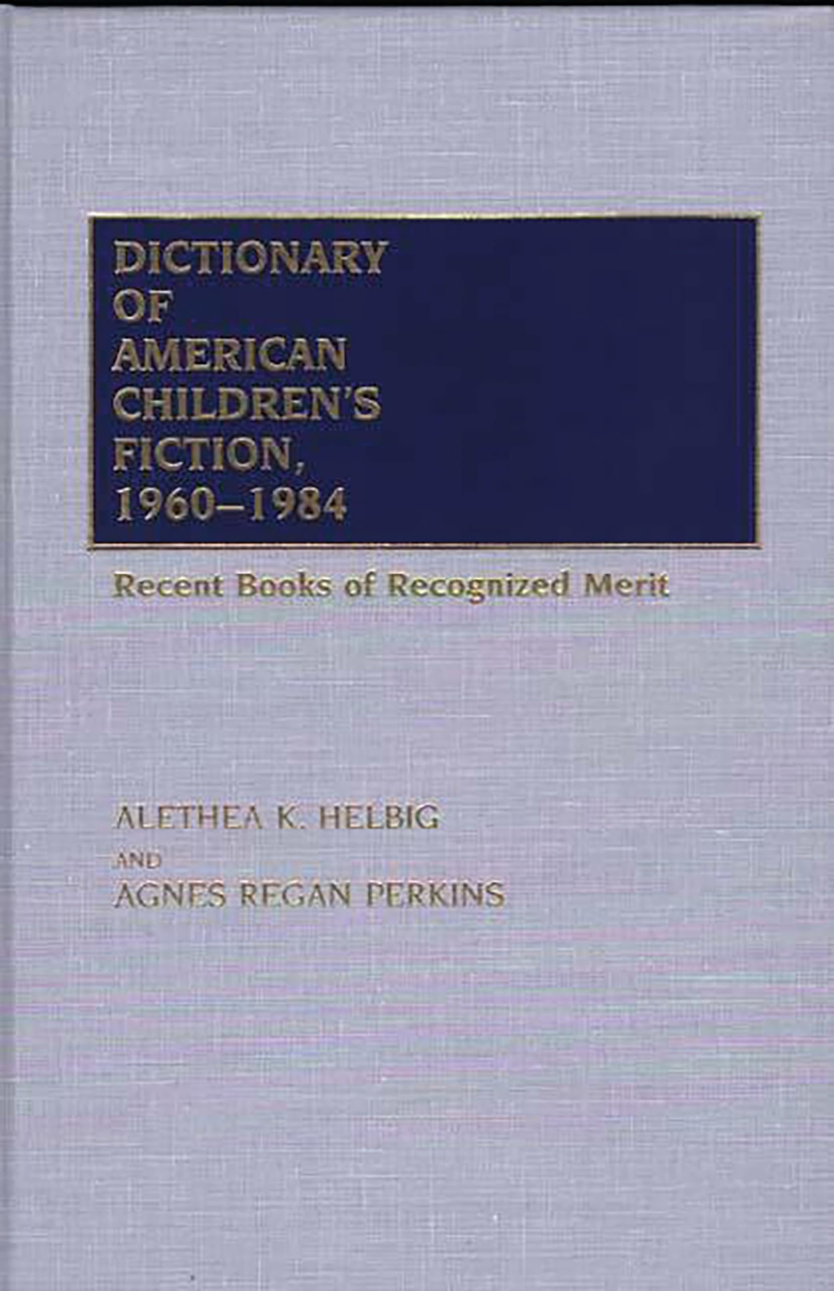 Dictionary of American Children's Fiction 1960-1984 | Award-Winning Kids' Books Collection | Perfect for Homeschooling & Classroom Reading