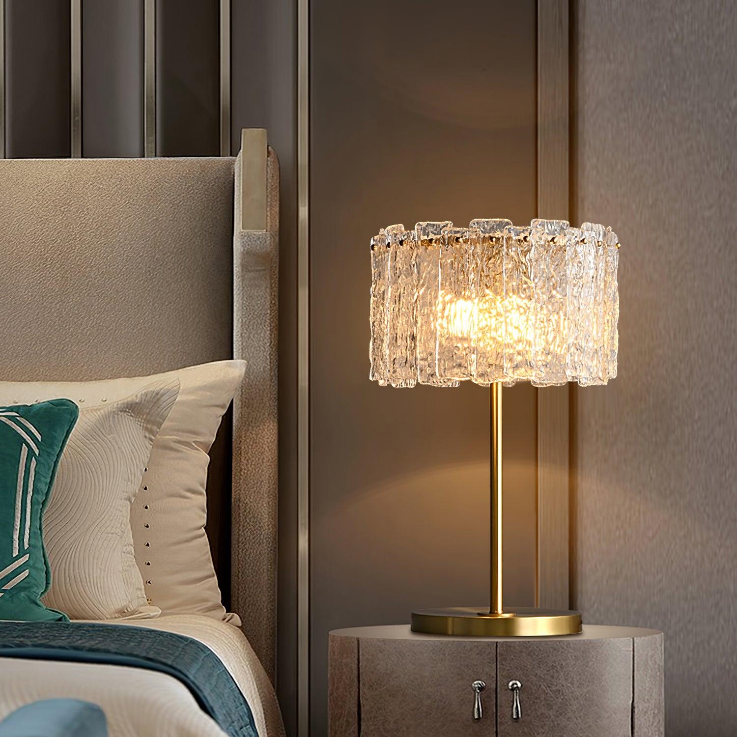 Skylar Modern Table Lamp - Adjustable LED Bedside Light with USB Port for Bedroom, Living Room & Office - Warm White & Cool White Dimmable Lighting