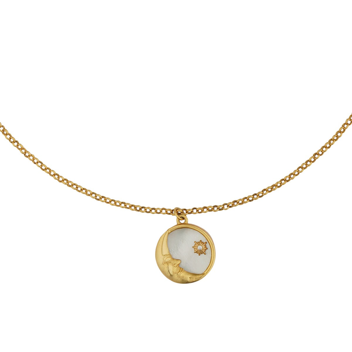Moon Magic Pendant Necklace & Stud Earrings Set - Sterling Silver Celestial Jewelry for Women | Perfect for Date Nights, Weddings & Boho Fashion
