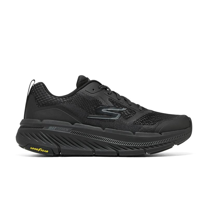 MAX CUSHION PREMIER 2.0 Running Shoes for Men - Black/Charcoal (220840/BKCC) - Lightweight Cushioned Sneakers for Jogging, Gym Workouts & Daily Wear