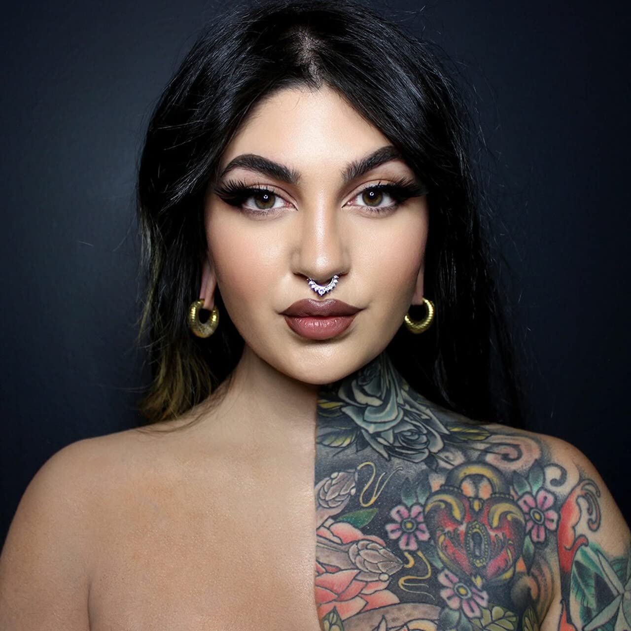 Mehron Makeup Tattoo Cover ProColoRing - 5 Color Wheel Professional Concealer Palette | USA Made | Waterproof Tattoo Cover Up Makeup for Face & Body | Perfect for Special Effects, Cosplay & Everyday Coverage