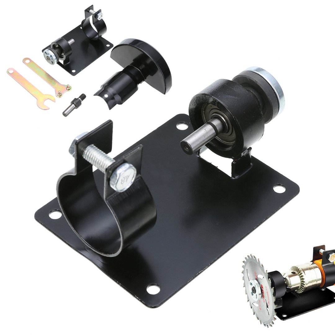 Electric Drill Stand Holder - Adjustable Angle Grinder Support for Cutting, Polishing & Grinding | Durable Accessory for Hand Drills | Perfect for DIY Projects & Metalworking