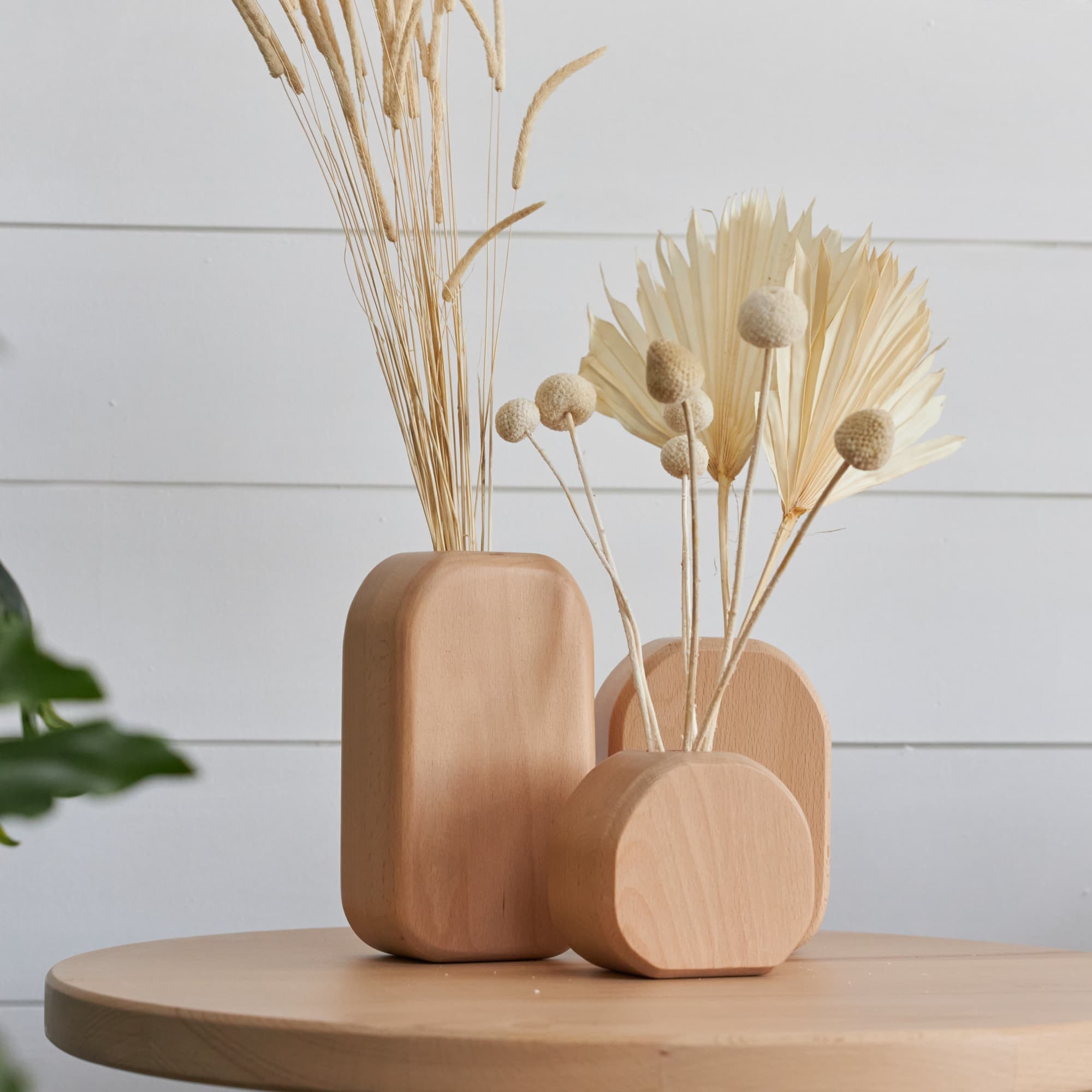 Eco-Friendly Zero Waste Wooden Vases - Handcrafted Sustainable Home Decor for Rustic & Modern Interiors | Perfect for Weddings, Centerpieces & Boho Chic Styling
