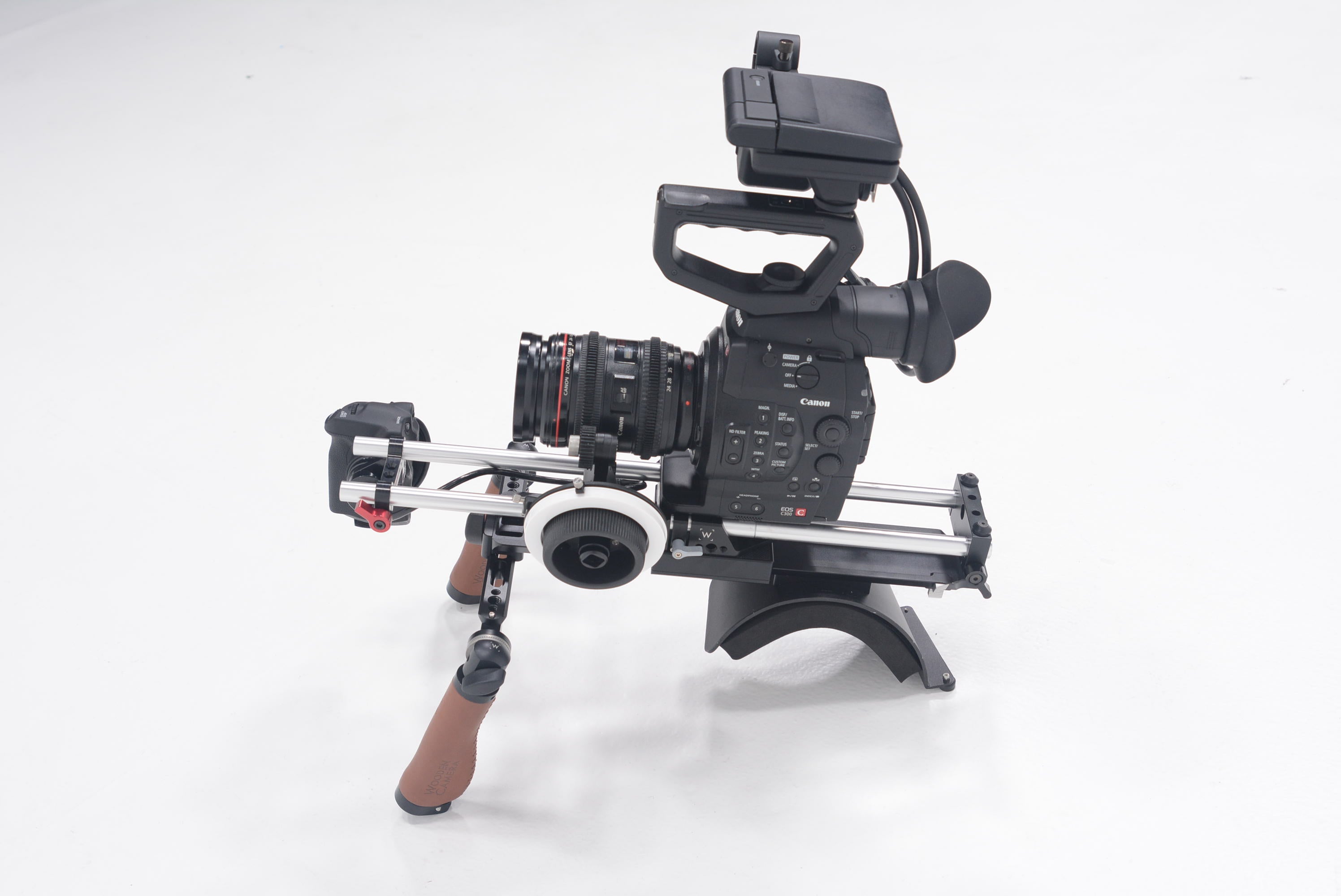 Canon EOS C300 Cinema Camera Bundle with Shoulder Rig - Professional 4K Video Camera for Filmmaking | Used Condition | Perfect for Documentary, Wedding & Indie Film Production