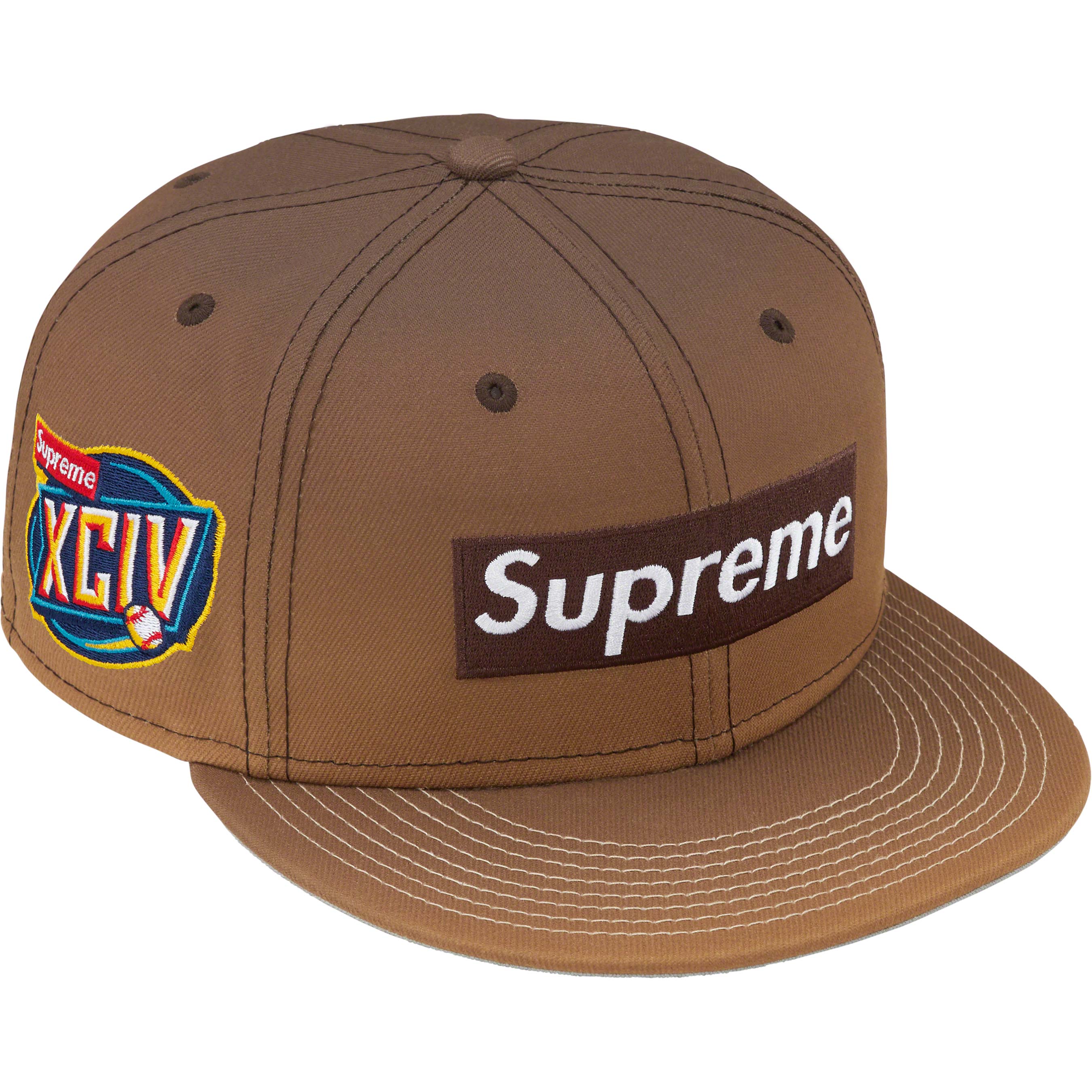 New Era Brown Gradient Box Logo Baseball Cap - Stylish & Trendy for Sports, Streetwear & Casual Outfits