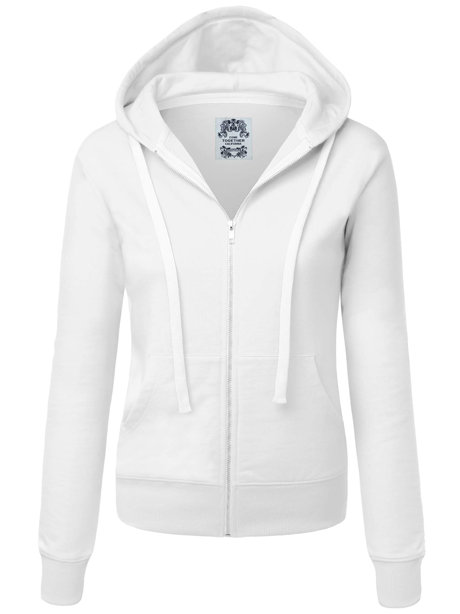 CTC Women's Active Fleece Zip-Up Hoodie Sweater Jacket - Lightweight Warm Workout Hooded Pullover for Running, Yoga & Outdoor Activities