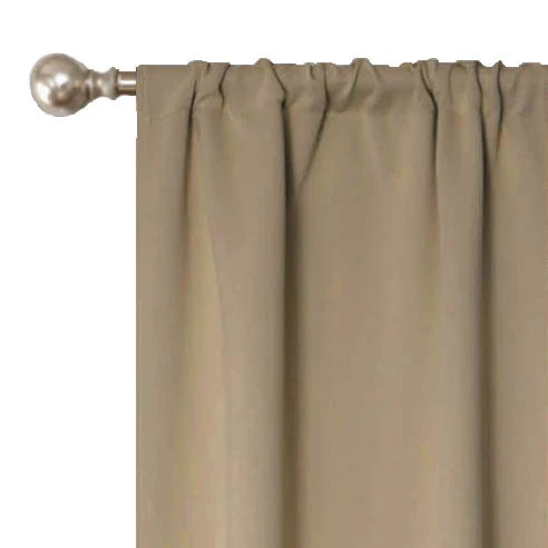 Blackout Curtains for Bedroom - Set of 2 Panels, Grommet Top Room Darkening Thermal Insulated Drapes for Better Sleep & Energy Efficiency | Perfect for Home Theater, Nursery & Shift Workers