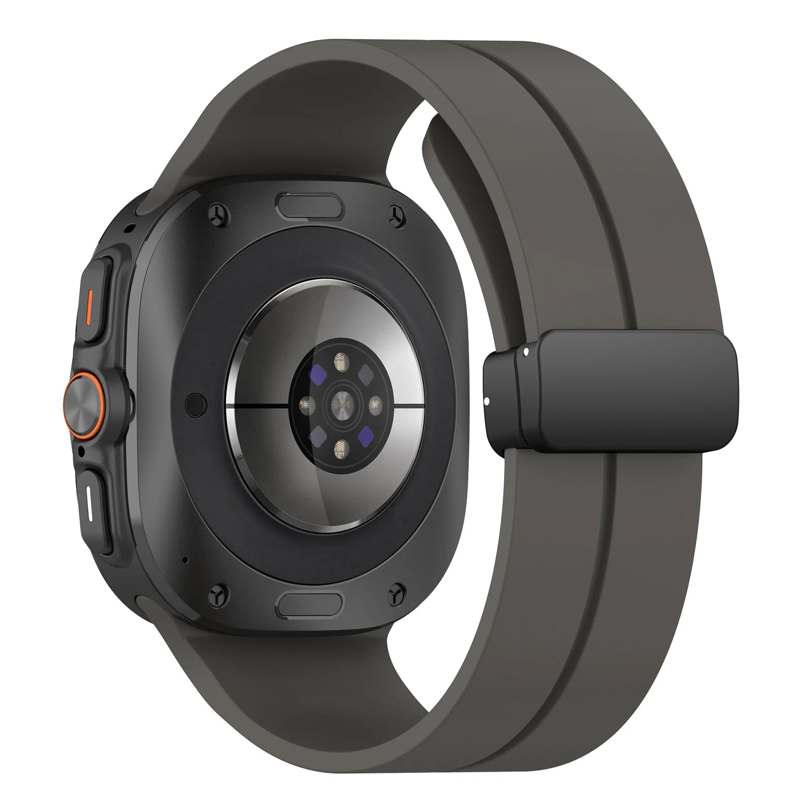 Magnetic Silicone Band for Samsung Galaxy Watch Ultra - Durable, Comfortable Strap for Workout, Running & Outdoor Activities