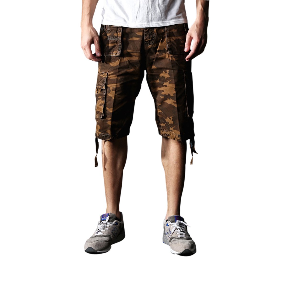 Men's Casual Cargo Shorts with Pockets - Comfortable & Stylish for Outdoor Activities, Travel, and Summer Wear