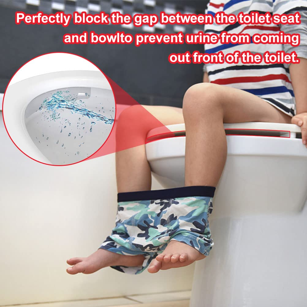 **Clear Toilet Seat Splash Guard – Prevent Urine Splatter & Keep Bathroom Clean – Ideal for Potty Training & Kids – Perfect for Home, Daycare & Public Restrooms**