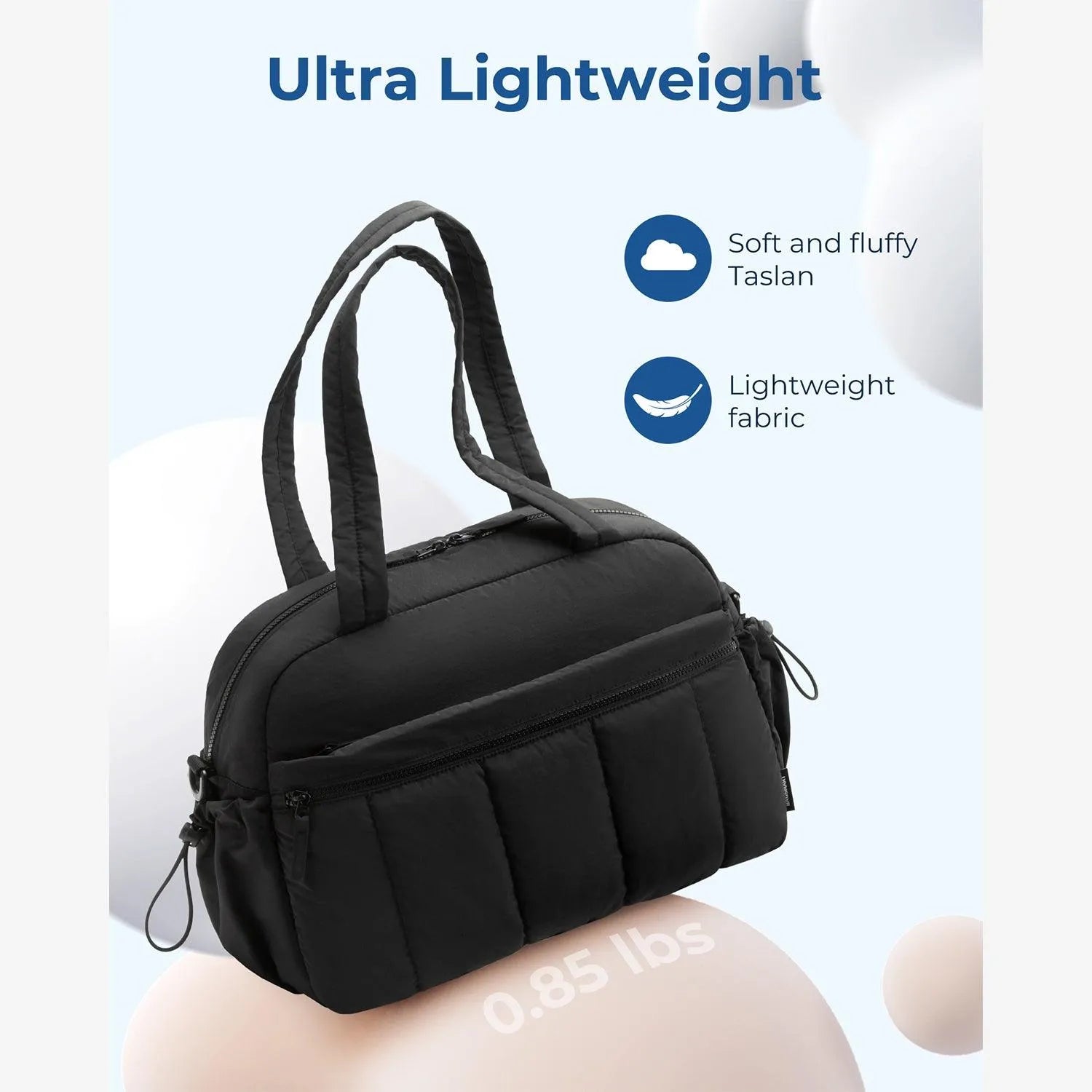Waterproof Gym Duffle Bag for Men & Women - Large Sports Travel Duffel with Shoe Compartment - Perfect for Workout, Gym, Travel & Weekend Getaways
