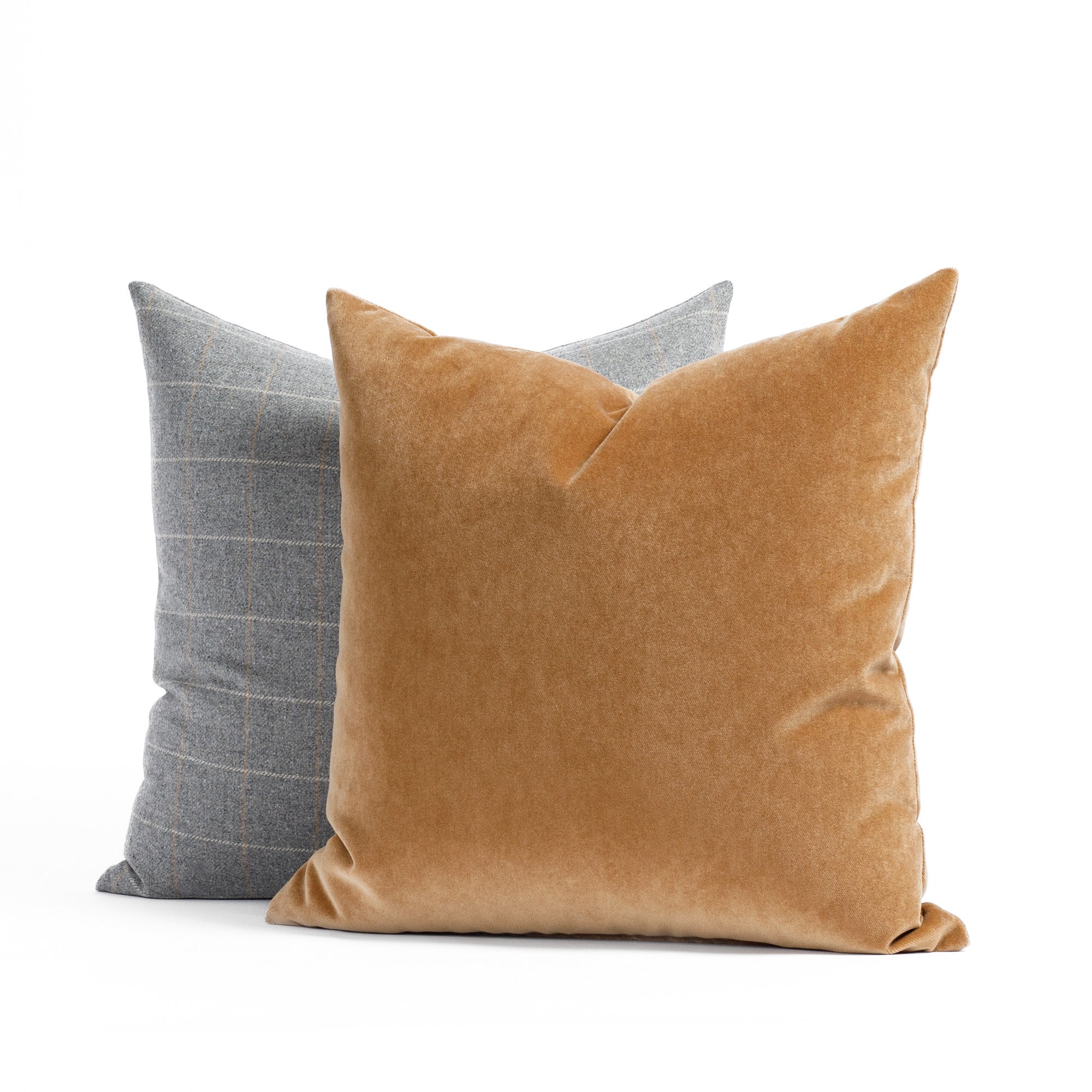 Addison Plaid 20x20 Decorative Throw Pillow Cover - Flagstone Pattern for Sofa, Bed & Home Decor