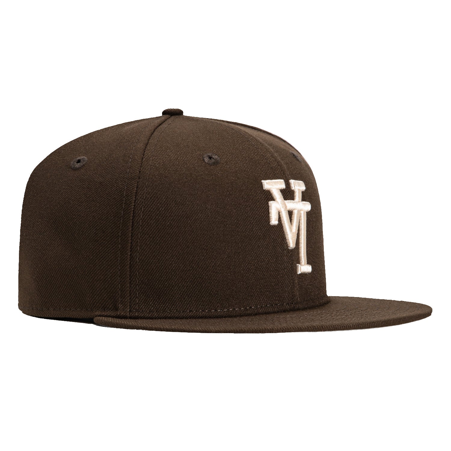 New Era 59Fifty Los Angeles Dodgers Upside Down Snapback Hat - Brown & Ivory Color Baseball Cap for Men & Women - Perfect for Baseball Games, Streetwear Fashion & Sports Fan Collections
