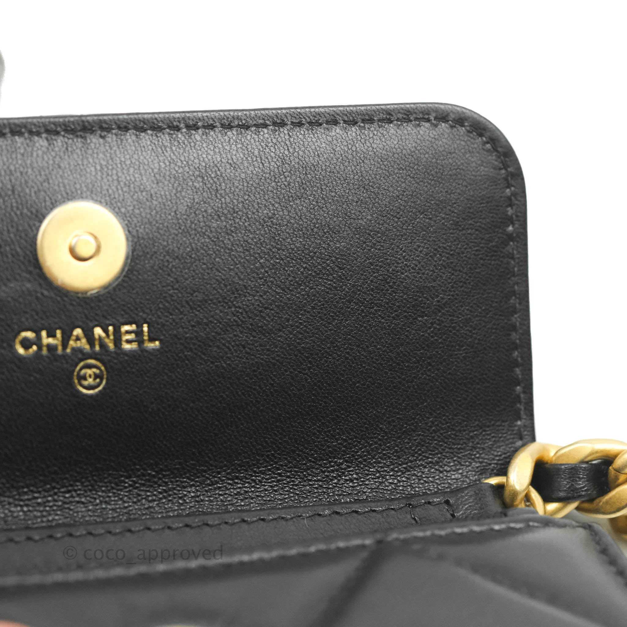 Chanel 19 Flap Bag with Chain - Black Leather Crossbody Clutch with Mixed Hardware | Luxury Evening Bag for Women, Perfect for Parties & Date Nights