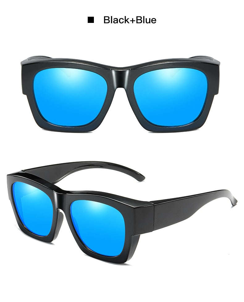 Aidien Unisex Square Full Rim Polarized Sunglasses S2020 - UV Protection, Lightweight & Stylish for Outdoor Activities, Driving, and Beach Vacations