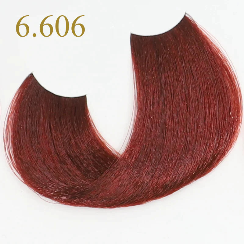 Fanola Oro Therapy Colour Keratin Warm Red 6.606 Hair Dye - 100ml for Vibrant Red Hair Color | Perfect for Salon & At-Home Use