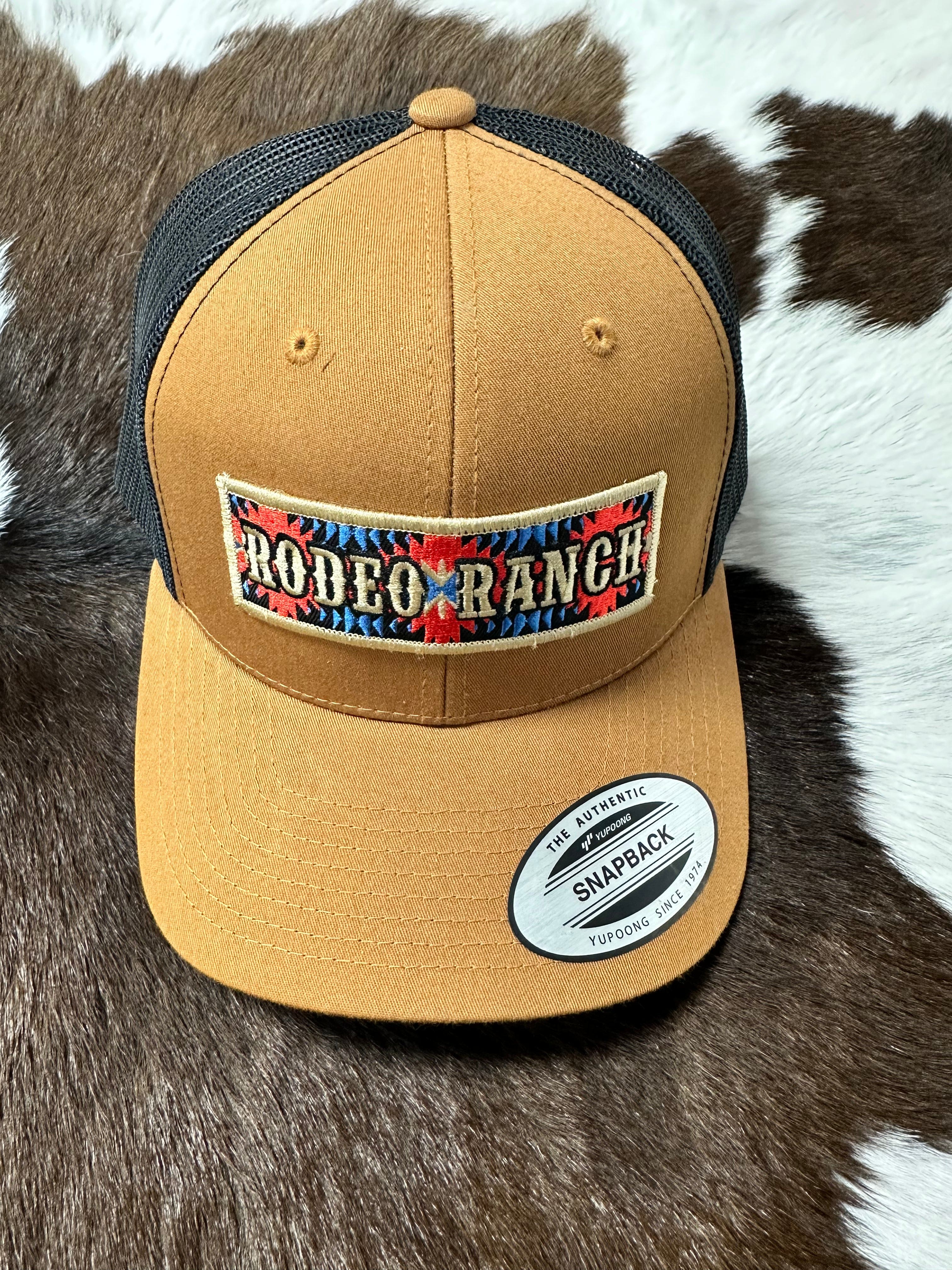 Stylish Tan and Black Rodeo Cowboy Hat for Men & Women - Western Fashion Accessory for Rodeo, Ranch, and Outdoor Adventures