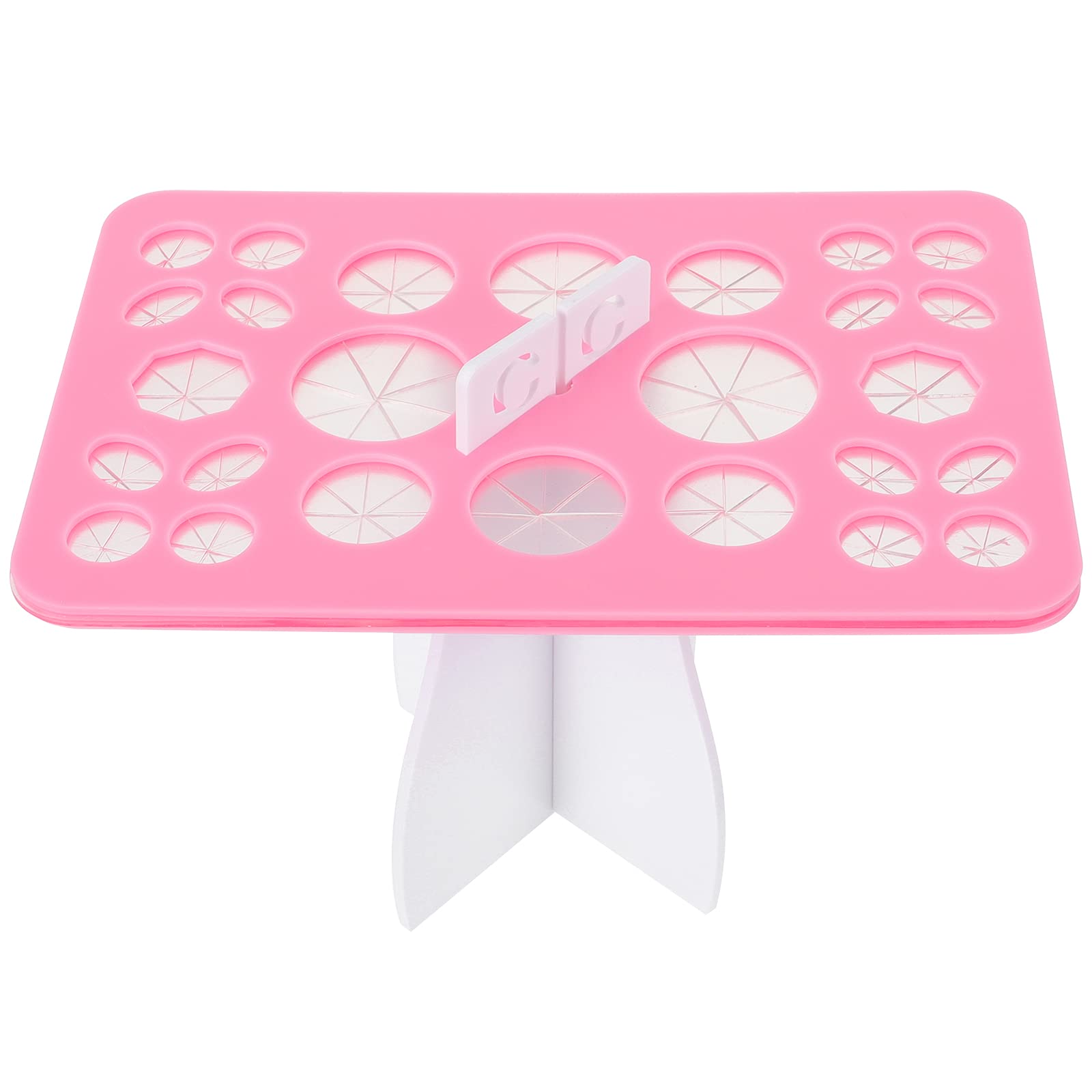 1pc Foldable Makeup Brush Drying Rack | Collapsible Cosmetic Brush Organizer | Perfect for Makeup Lovers & Artists | Ideal for Home, Salon, and Travel Use