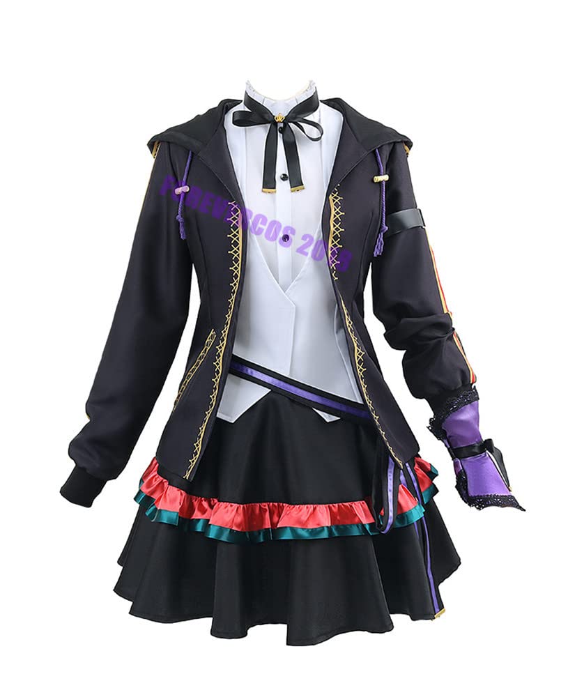 PJSK Virtual Idol Shiraishi An Anime Cosplay Costume Full Set - Perfect for Halloween, Conventions & Virtual Concerts