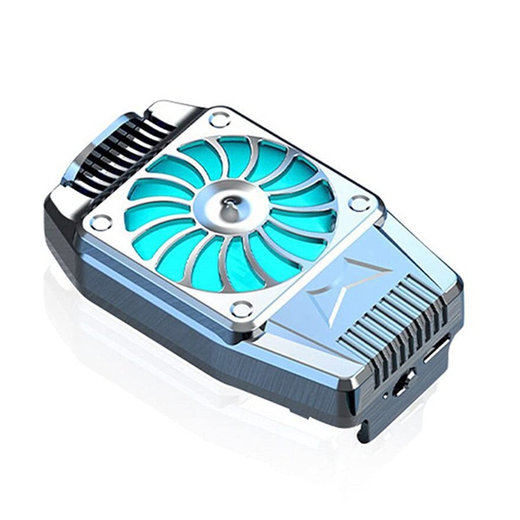 Universal Mobile Phone Cooling Fan - Portable USB Heat Sink Cooler for iPhone & Android - Prevent Overheating While Gaming, Streaming & Fast Charging