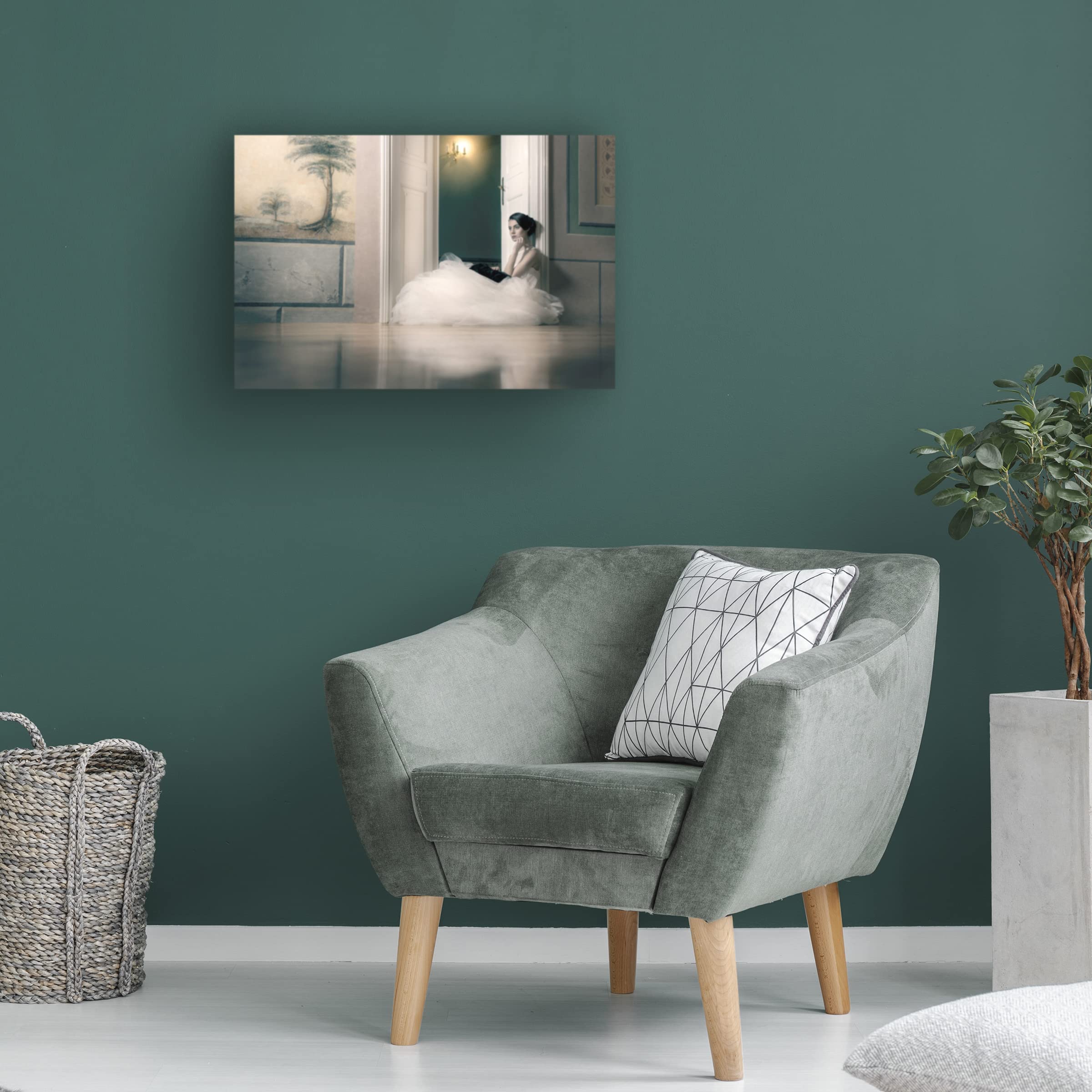 Piotr Werner 'Longing' Canvas Wall Art Print - Modern Home Decor for Living Room, Bedroom & Office | Trademark Fine Art Collection