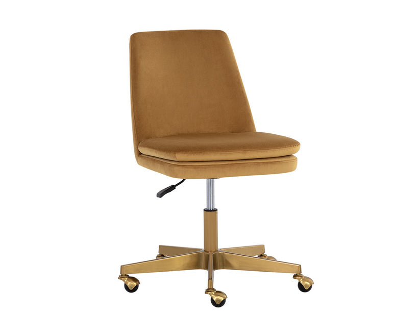 Ergonomic Office Chair with Adjustable Height & Lumbar Support - Comfortable Desk Chair for Home & Office Workspaces - Perfect for Long Hours of Sitting, Gaming, or Studying