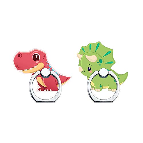 2 Pack Dinosaur Phone Ring Stand