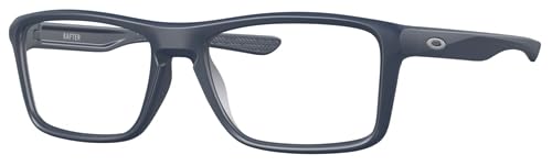 Oakley Rafter Radiation Protective Lead Glasses - Large Plastic Rectangle Frame, Adjustable Temple for X-ray & Medical Professionals - Safety Eyewear for Dental, Radiology & Industrial Use