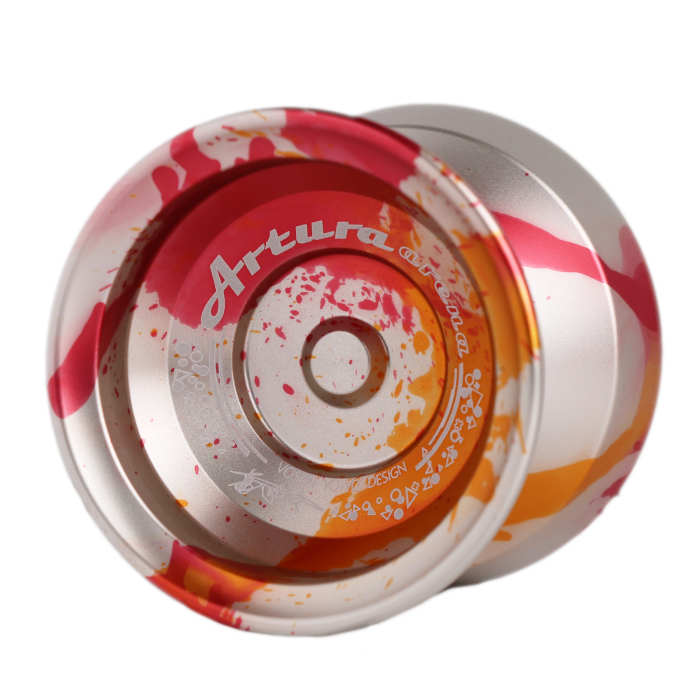 Vosun Artura ARENA Professional Yo-Yo for Beginners & Advanced Players - High Performance Yo-Yo with Aluminum Alloy Body & Smooth Bearing System - Perfect for Tricks, Competitions & Stress Relief
