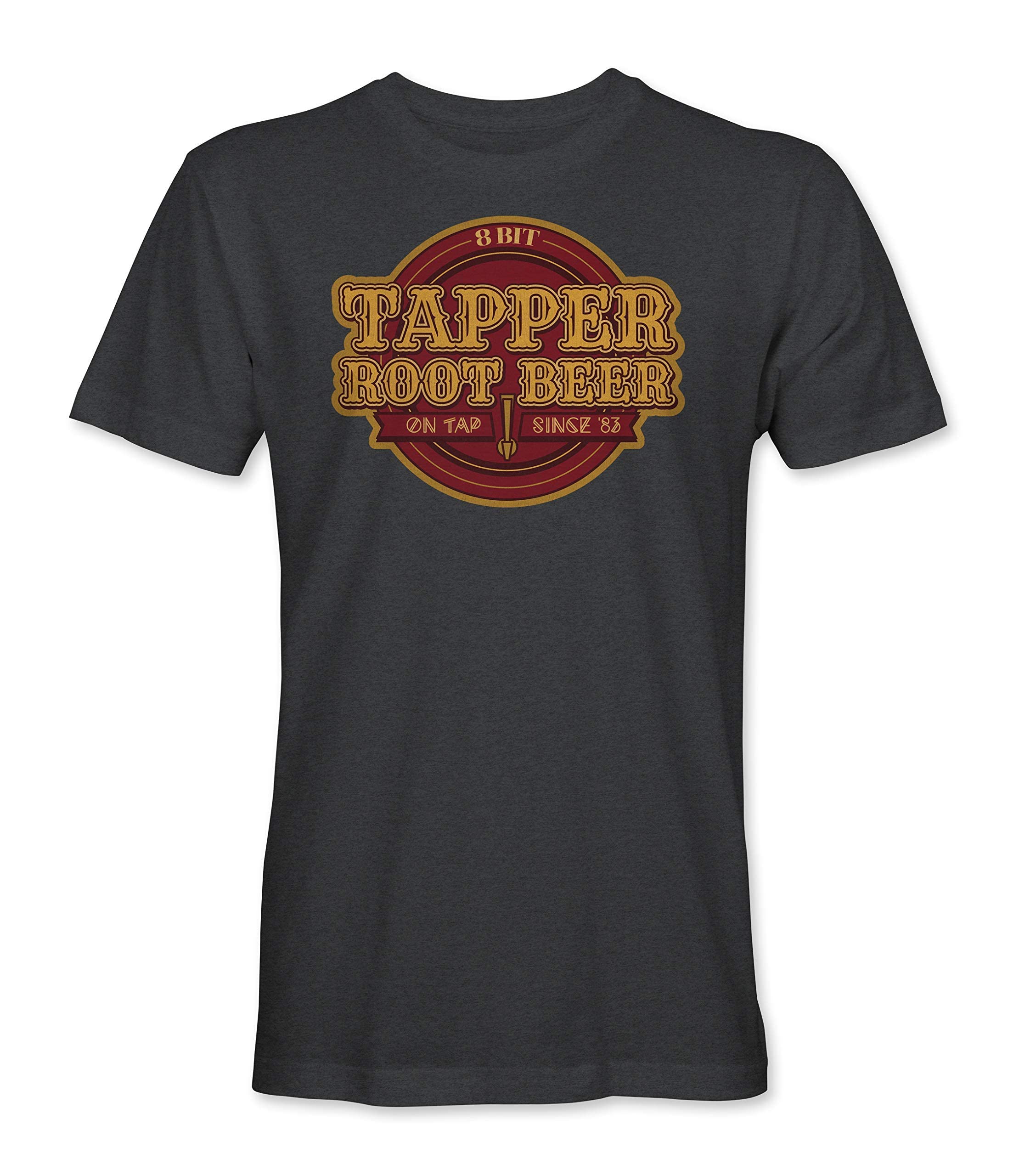 Tapper's 8-Bit Retro Video Game Root Beer Unisex T-Shirt - Casual Gaming & 80s Nostalgia Apparel