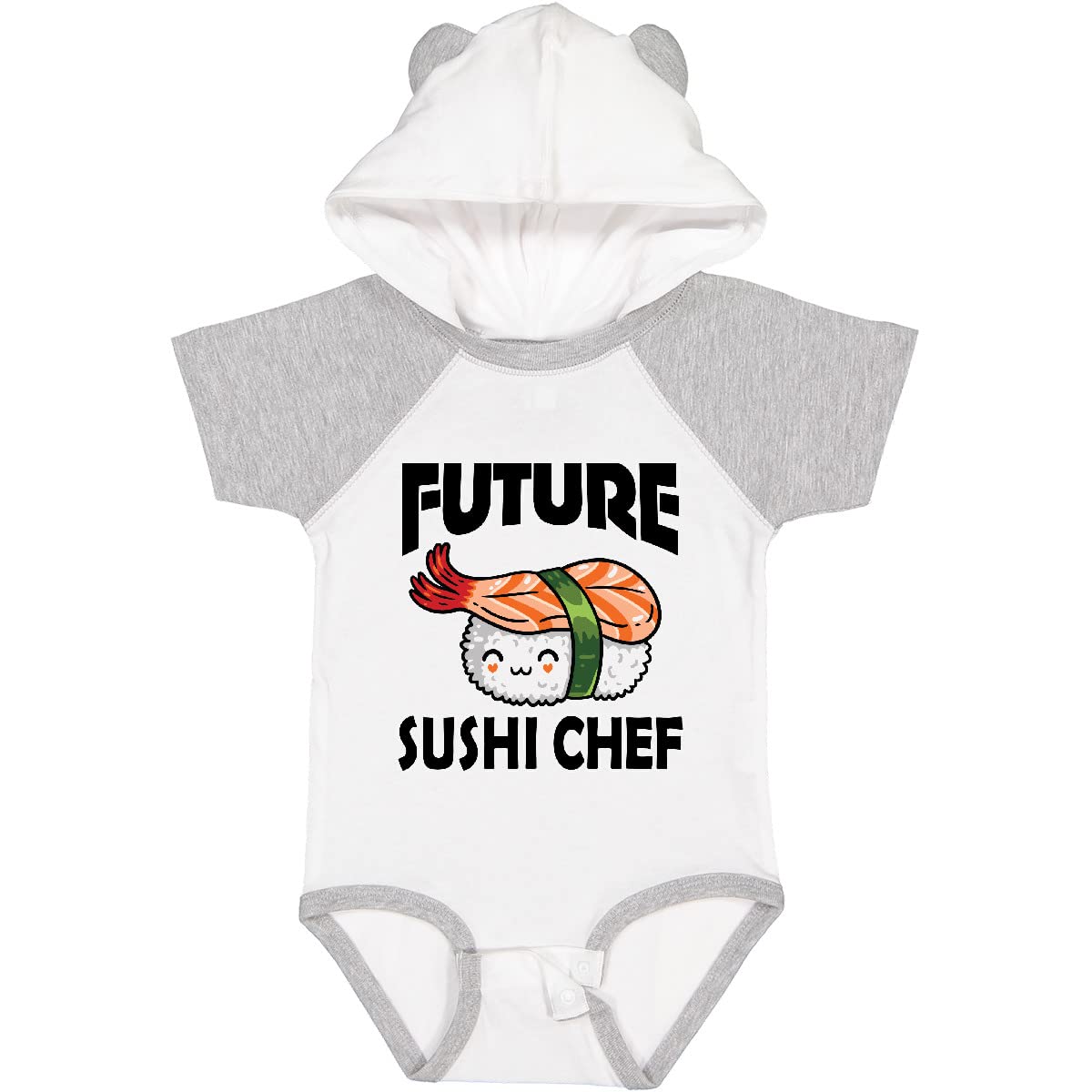 Inktastic Future Sushi Chef Baby Bodysuit - Cute Infant Onesie for Aspiring Chefs, Perfect for Cooking-Themed Parties & Photo Shoots