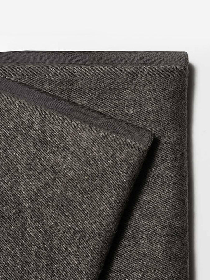 Manduka Recycled Eco Twill Wool Blanket - Sustainable & Soft Throw Blanket for Yoga, Meditation & Cozy Home Decor - Perfect for Living Room, Bedroom & Outdoor Use