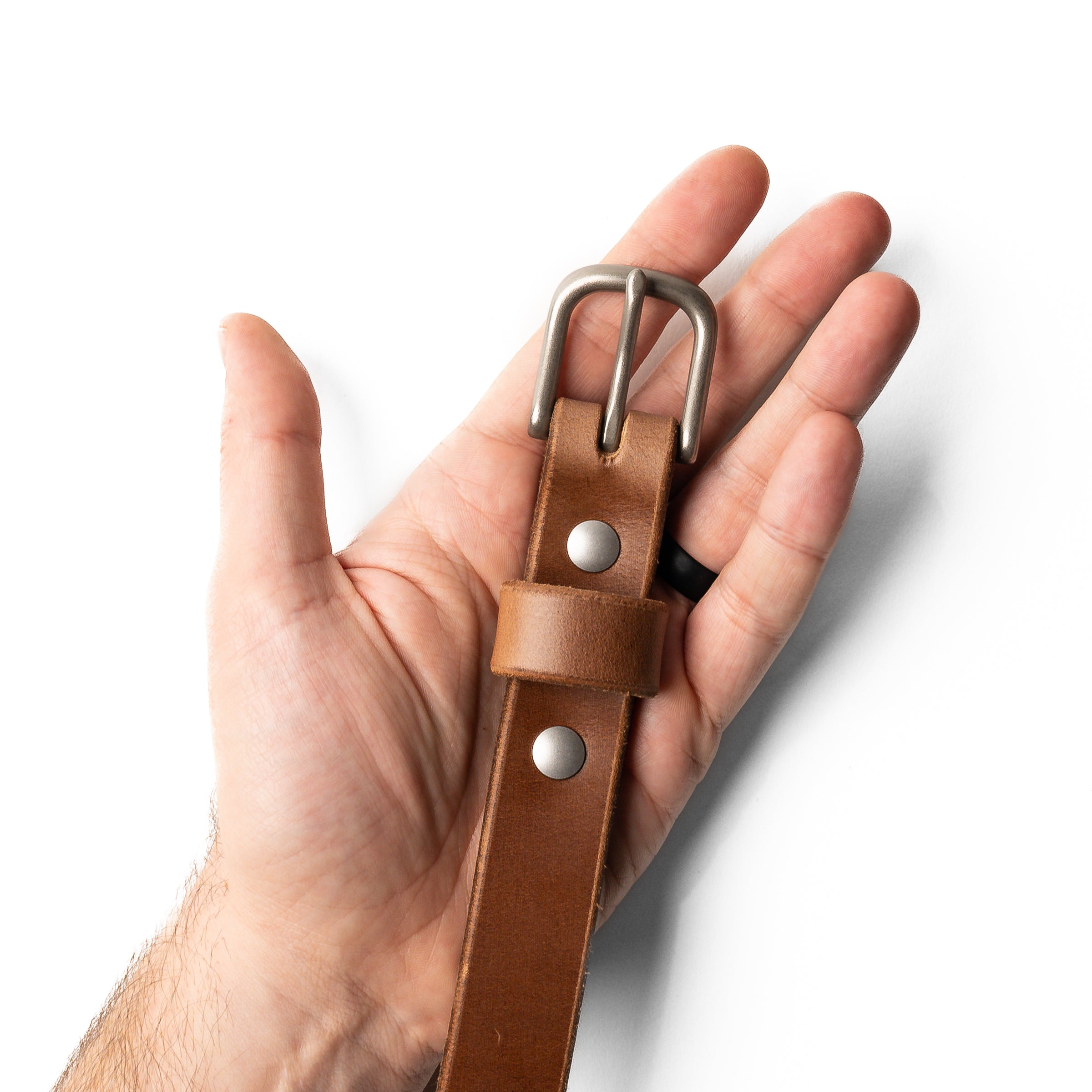 Premium Genuine Leather Belt for Men - Classic & Durable Fashion Accessory - Perfect for Casual, Business & Formal Wear