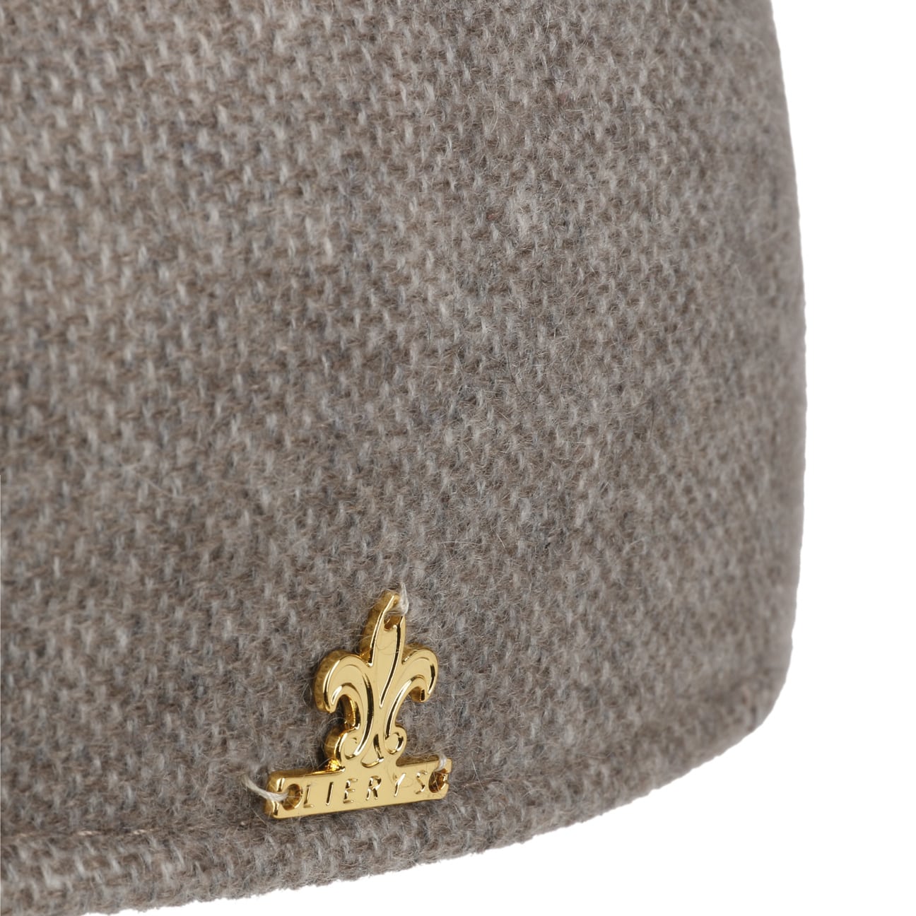 Lierys Gold Monterello Cashmere Flat Cap for Men - Soft & Warm Winter Hat for Outdoor Activities, Travel & Casual Wear