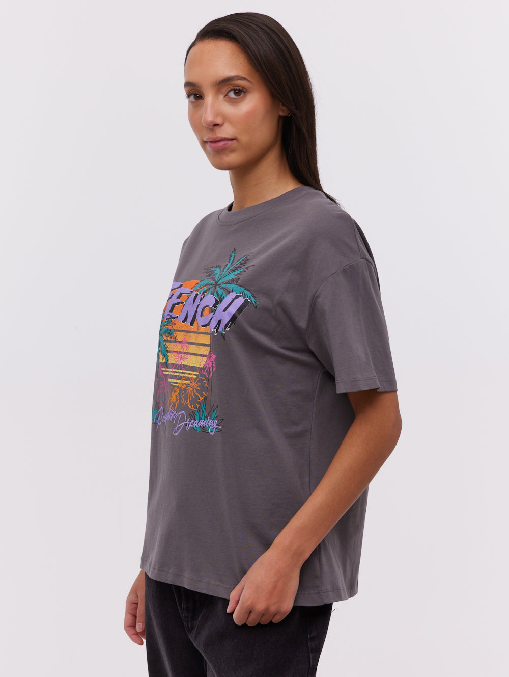 Salome Graphic T-Shirt for Women - Stylish Cotton Tee with Unique Print - Perfect for Casual Wear, Outings & Everyday Fashion