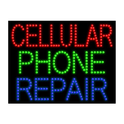 Professional LED Dots Sign for Cell Phone Repair Shop - High Visibility Storefront Signage #21673 | Perfect for Retail Stores, Repair Centers & Electronics Businesses