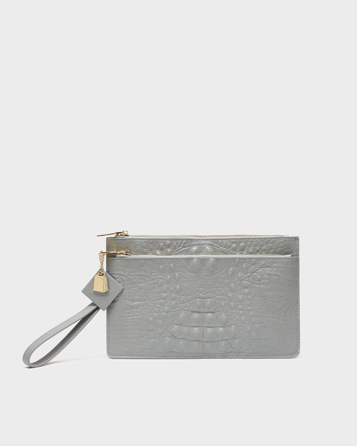 Apollo 2 Grey Clutch Purse for Women - Elegant Evening Bag for Parties, Weddings & Special Occasions