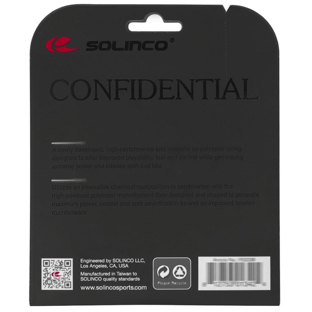 Premium Tennis String for Enhanced Performance - Durable & High-Tension for Competitive Play | Perfect for Tennis Rackets, Training & Professional Matches