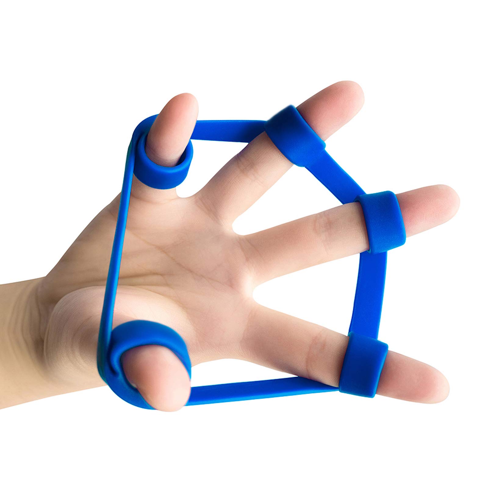 **Airisland Finger Stretcher & Hand Resistance Bands Set – Hand Extensor Exerciser for Grip Strength Training, Arthritis Relief & Carpal Tunnel Therapy – Ideal for Guitar Players, Rock Climbing & Rehabilitation (3-Piece Set)**