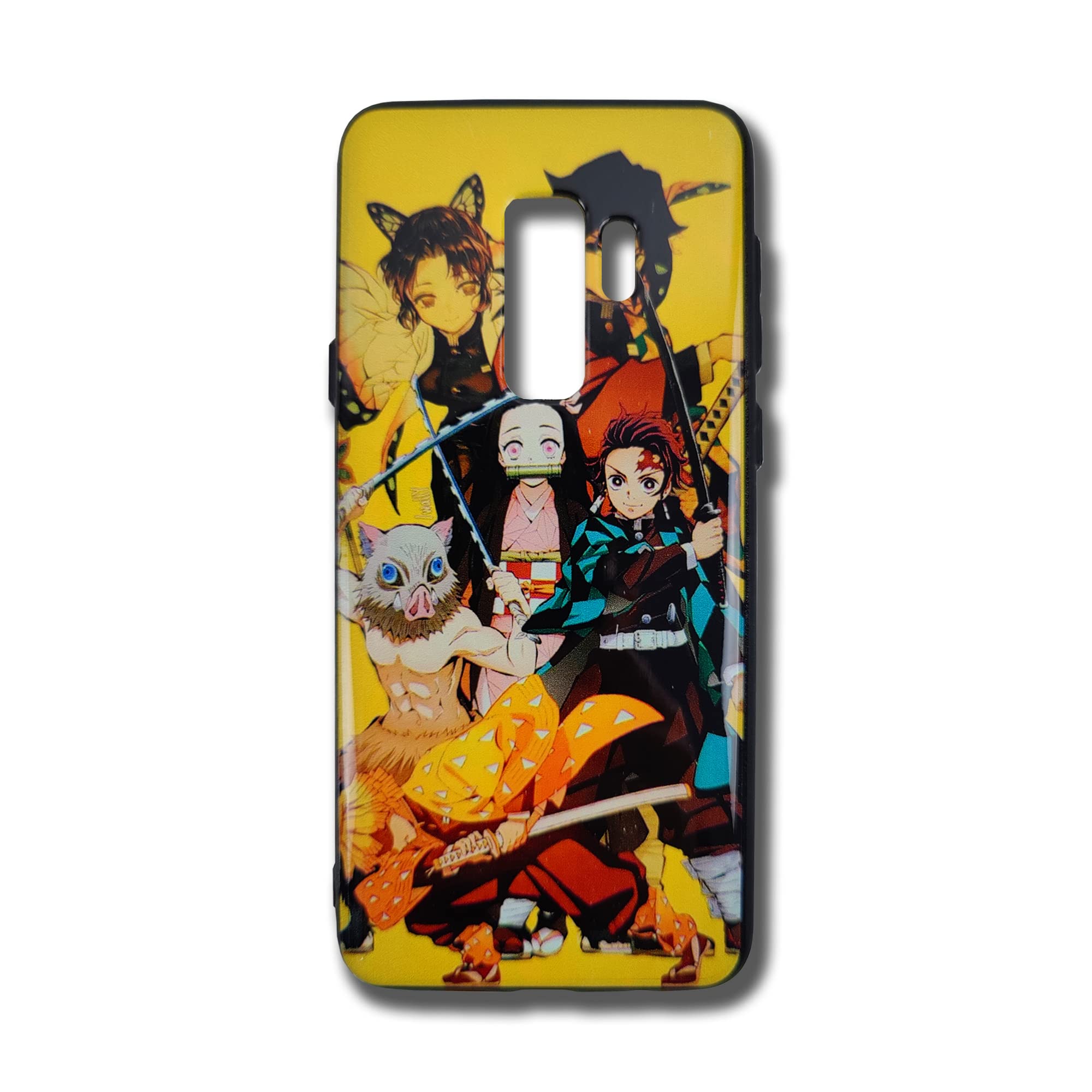 Anime Demon Slayer Manga Design TPU Phone Case for Samsung Galaxy S9 Plus - Durable Protective Cover for Fans - Perfect for Cosplay, Conventions & Everyday Use
