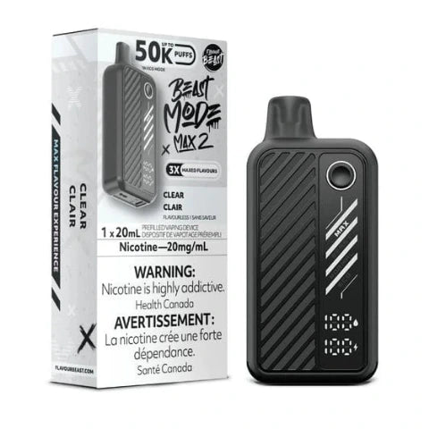 Flavour Beast Mode MAX 2 50K Disposable Vape - 50000 Puffs | 20mL E-Liquid Capacity | Long-Lasting Vaping Device for Travel, Work & Social Events