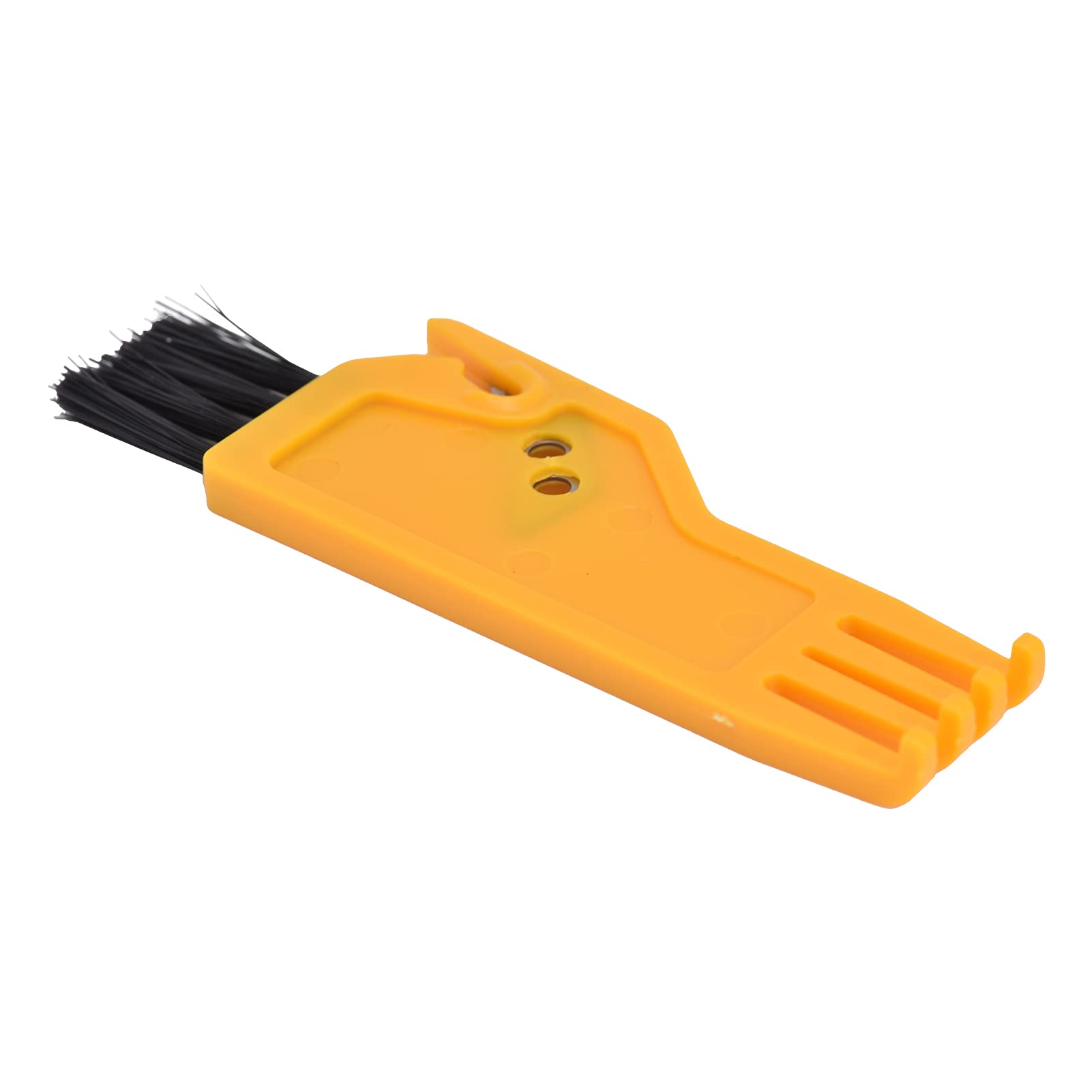ABS Lightweight Dust Brush for Robot Vacuum Cleaners | Durable & Practical Home Cleaning Tool | Perfect for Pet Hair, Hard Floors & Carpets (Yellow)