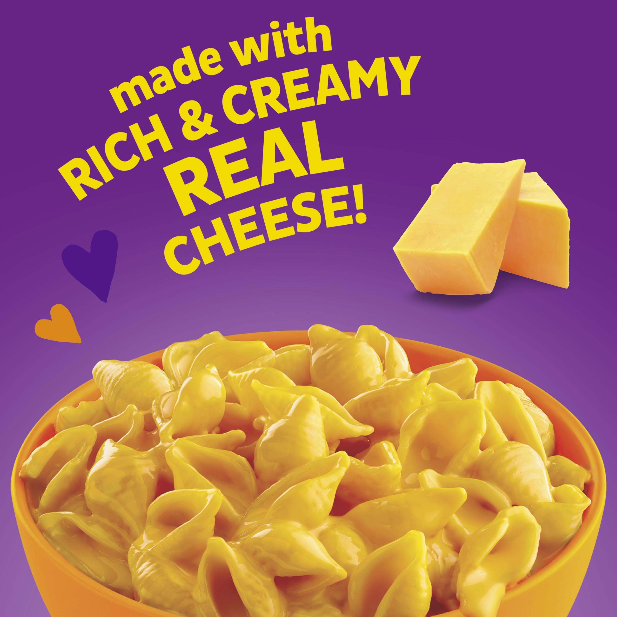 Organic Annie's Deluxe Shells & Aged Cheddar Mac and Cheese - 11 oz Box | Made with Organic Pasta & Real Cheese Sauce | Quick Dinner, Side Dish or After-School Snack | Perfect for Family Meals, Kids Lunches & Comfort Food Cravings