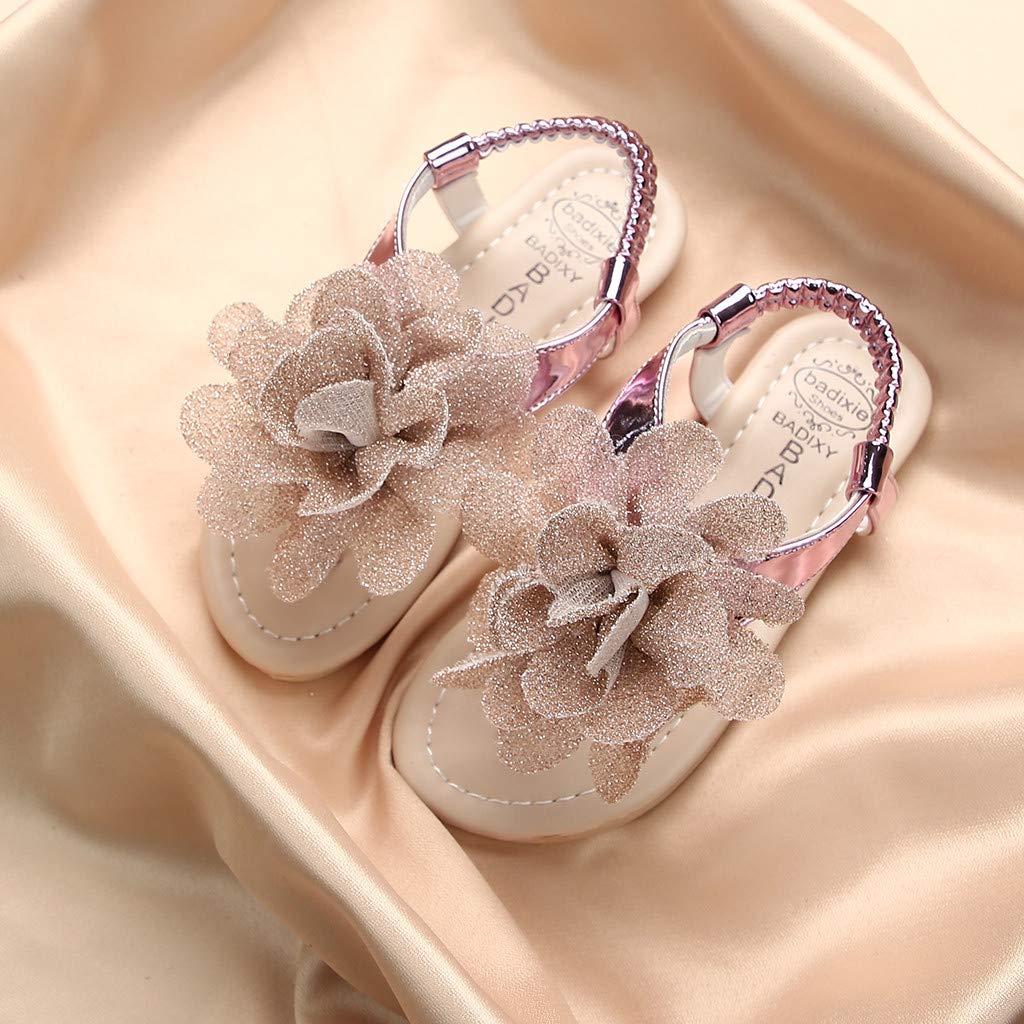 Lykmera Baby Sneakers - Toddler Casual Shoes for Girls & Boys | Soft Sole Princess Sandals & Flower Girl Shoes for Comfortable Walking & Playtime