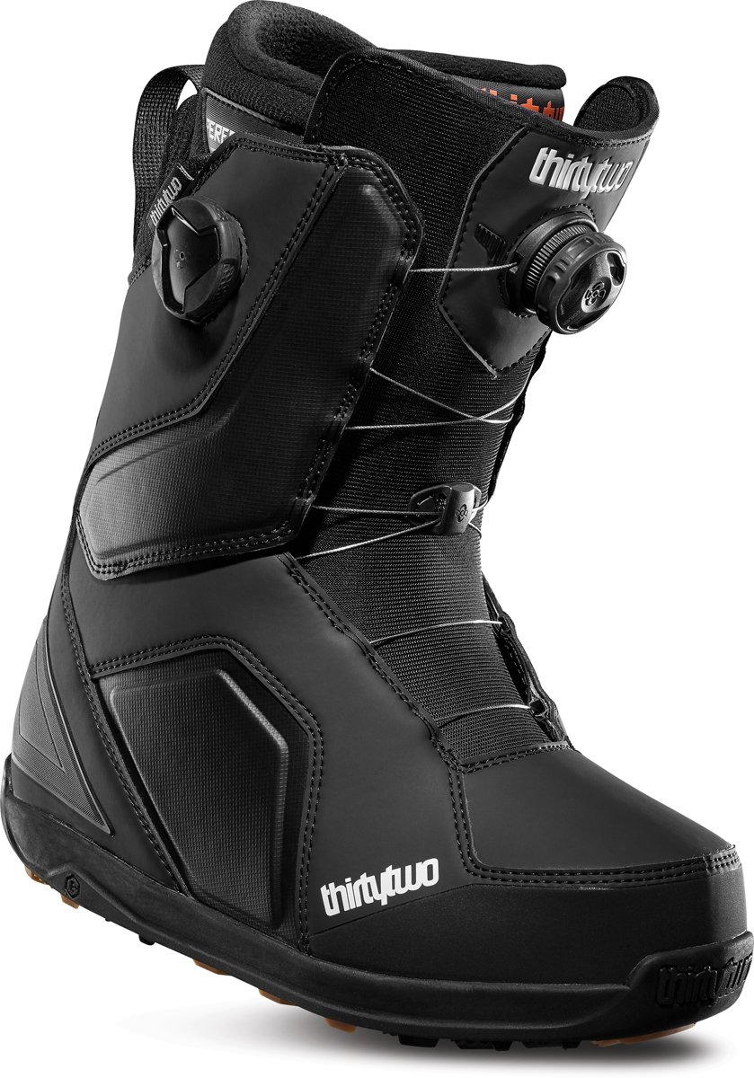 ThirtyTwo Binary Boa '1 Snowboard Boots - Men's Size 8, Black - Comfortable & Durable Snowboarding Boots for All-Mountain Riding & Freestyle Performance