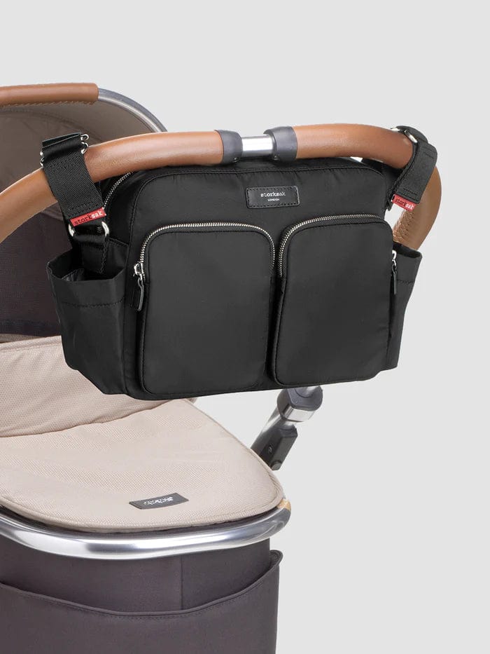 Storksak Eco-Friendly Stroller Bag - Waterproof Diaper Bag for Moms, Perfect for Travel, Shopping & Daily Use
