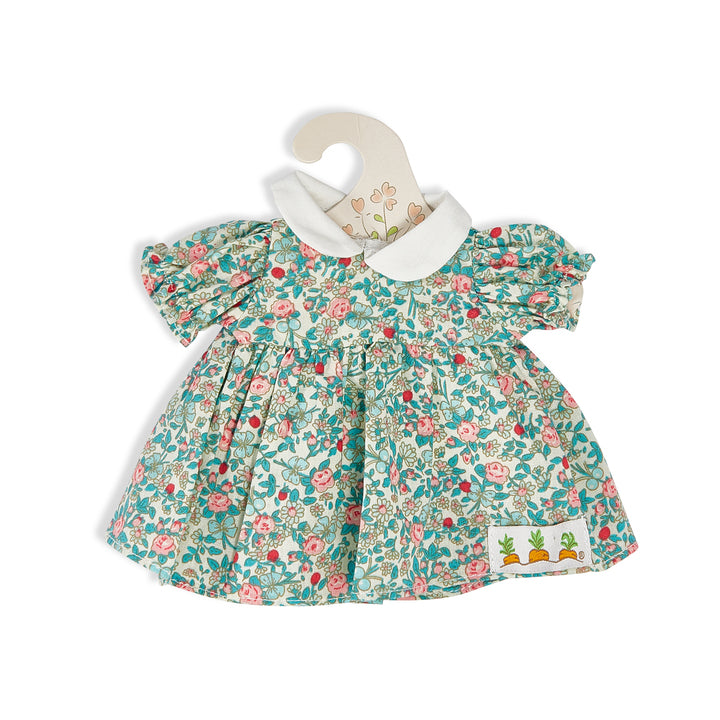 Kiddo's Closet Floral Dress for Girls - Teal & Pink Summer Party Outfit | Perfect for Birthday, Easter & Special Occasions