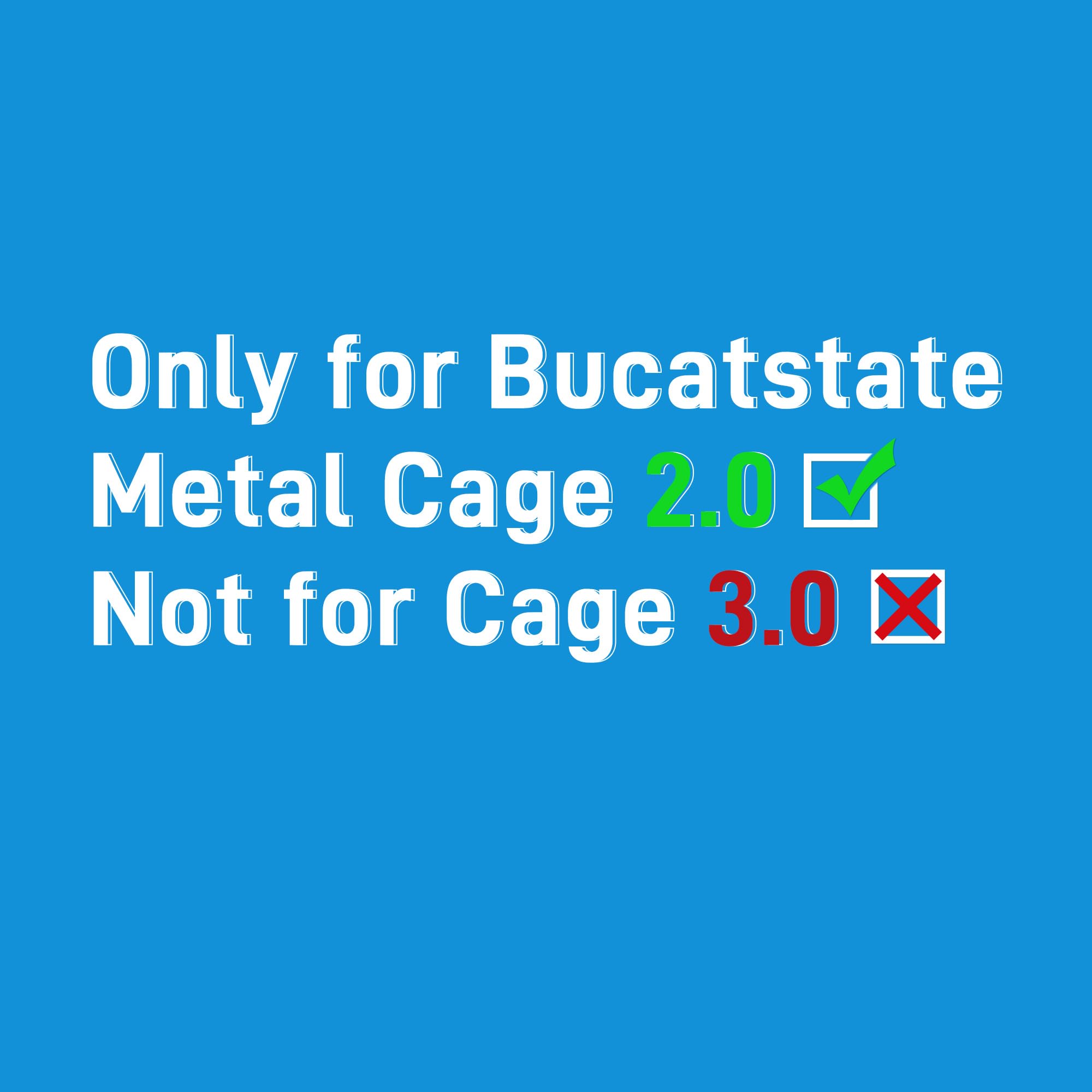 BUCATSTATE Cage 2.0 Universal Wheel & Stacking Accessories Set - Heavy Duty Mobility Kit for Metal Storage Cages (Black) - Perfect for Warehouse Organization, Retail Display & Industrial Shelving Systems